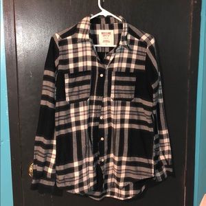 Plaid button up shirt